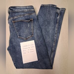 Silver Jeans Women's Avery Ankle Skinny Leg Blue Denim